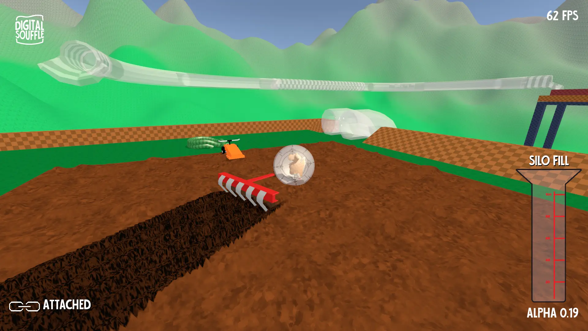 Screenshot of Hammy Farming gameplay